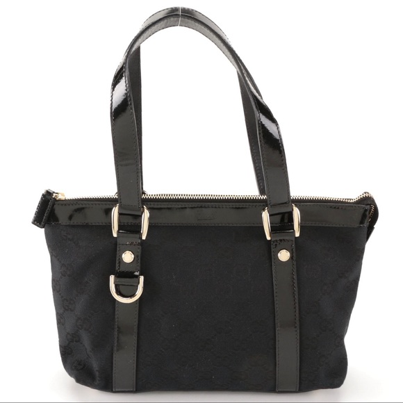Gucci black small tote bag